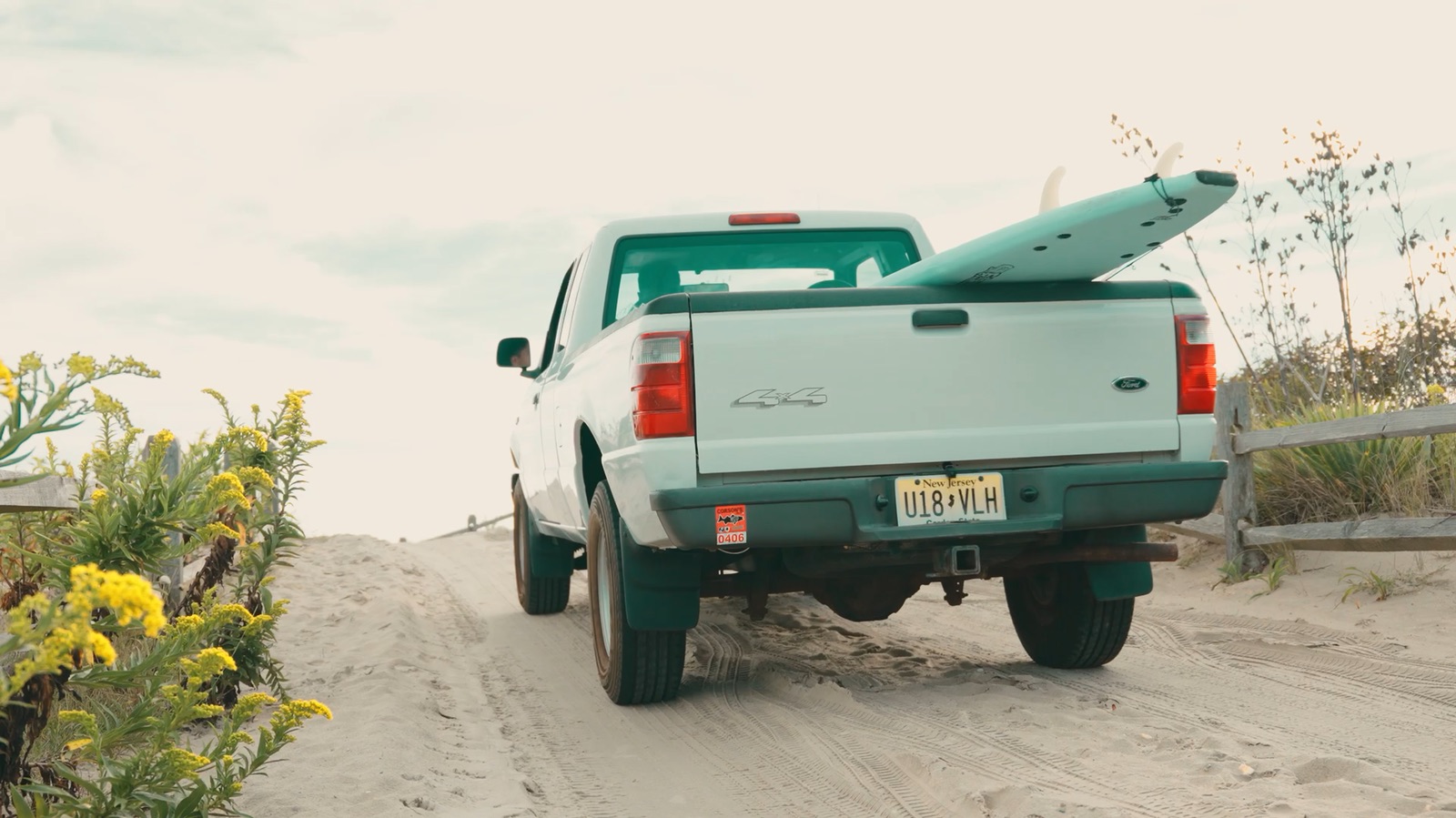 Frame from a senior video reel